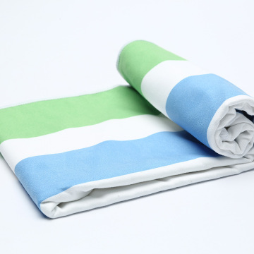 Snel drogende aangepaste strandhanddoek