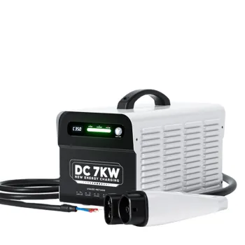 7kw CCS Type 2 Connector DC Portable EV Charger - Level 3 Mobile Power Bank for Electric Cars