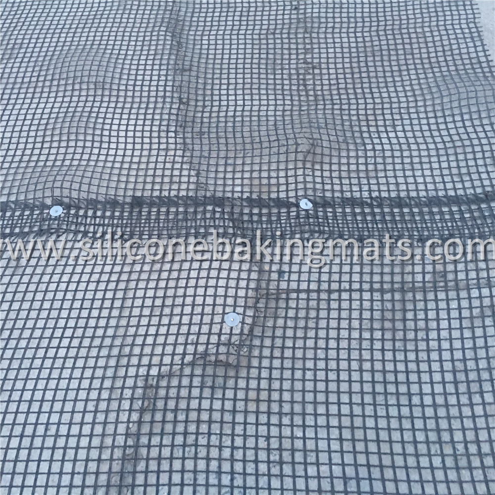 Glass Fiber Grid For Pavement Reinforcement