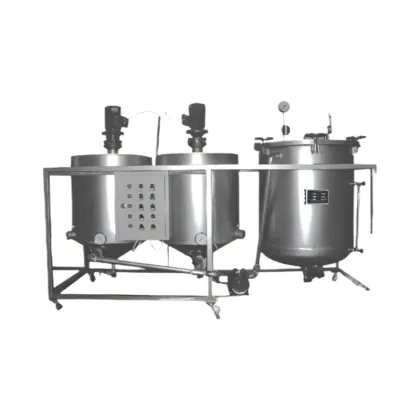 Automated Peanut Oil Refining Machine & Sunflower/Soybean Oil Refining Equipment