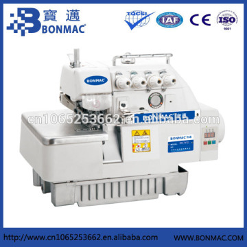 BONMAC 747D Manual 4 Thread Direct Drive Overlock Industrial Sewing Machine Price