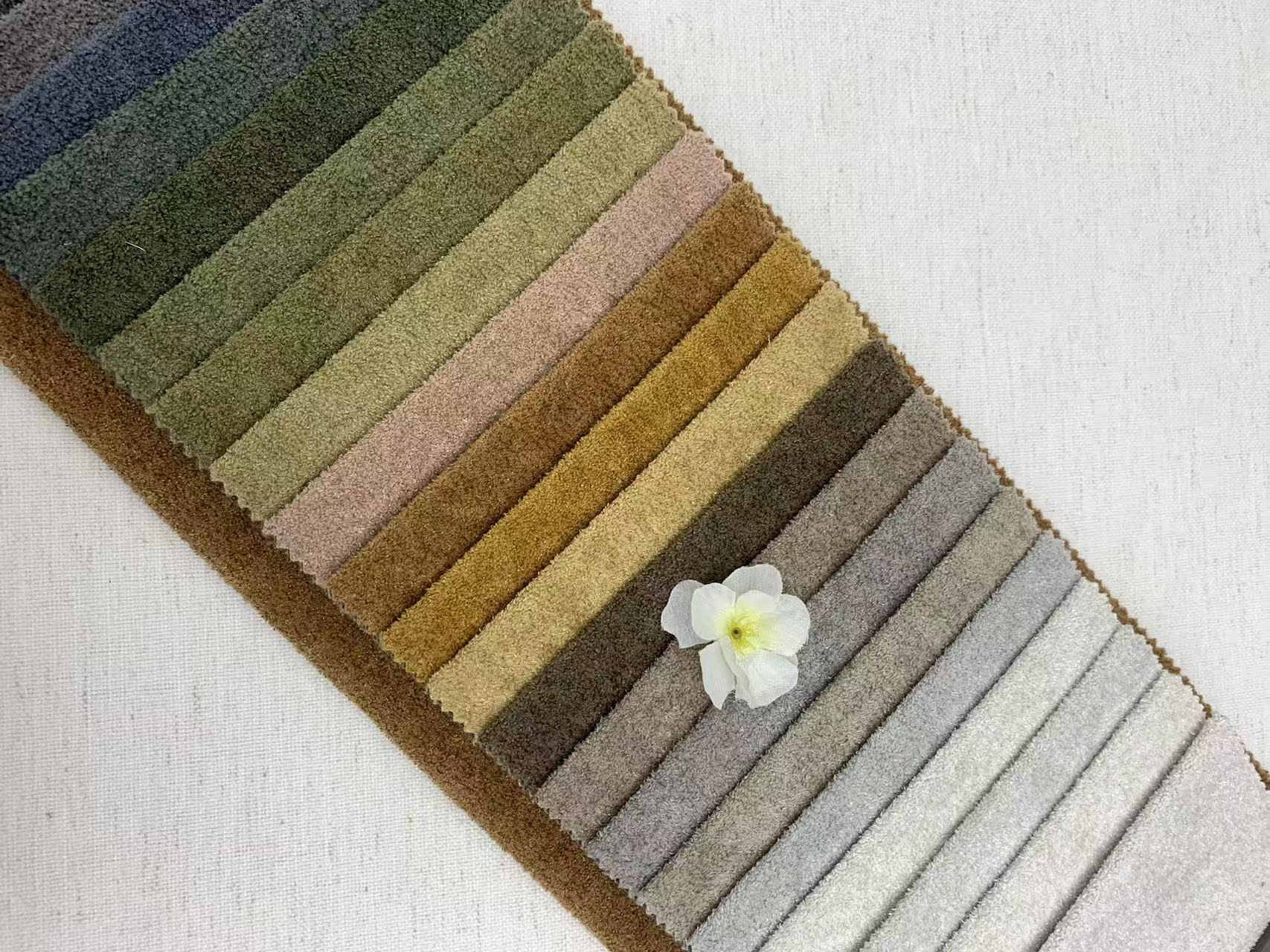 Sofa upholstery velvet fabric