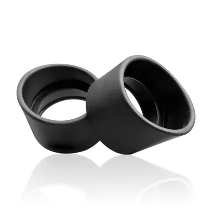 Two Pieces Rubber Eye Cups Eye Guards Caps for 32-35 mm Microscope Eyepiece Telescope Inner Diameter 34 mm Accessories One Pair