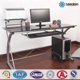 Glass Design Office Computer Desk