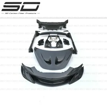 600LT Style Dry Carbon Fiber Body Kit for McLaren 540C/570S/570GT 600LT Conversion