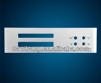 Aluminum Milling Machining Metal Faceplate for Audio