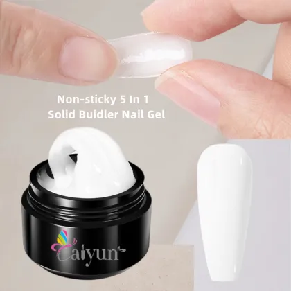 Nail Artist's Choice: Premium Non-Tacky Nail Extension Gel for Stunning Manicures