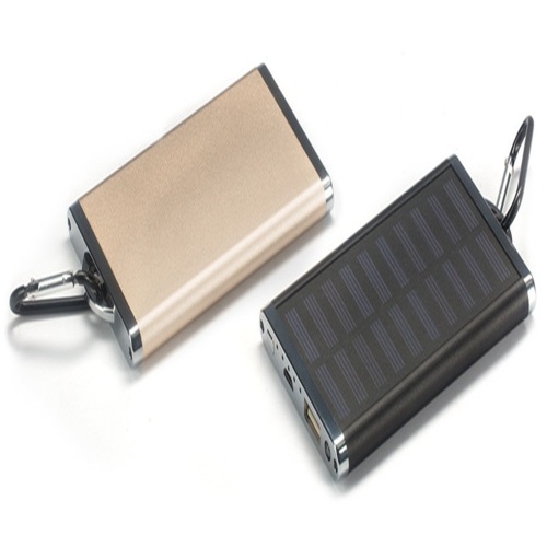 4000mah portable solar power bank for cellphones