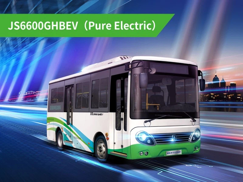 City bus Asia star 6m electric bus