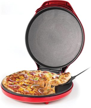 Electric Grill &amp; Breakfast Maker: Przenośny bezdymny grill bez oleju na pizzę i nie tylko