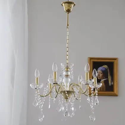 Luxury Hanging Chandeliers for Modern Bedroom Lighting