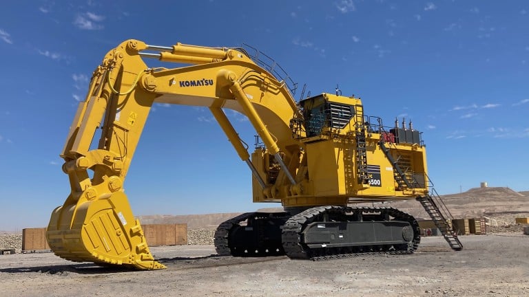 KOMATSU PC5500 excavator