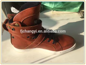 2016HIGH TOP MEANS FASHION HOT SELLING FLAT CASUAL MICROFIBRE LEATHER SHOES,LACE-UP SHOES WITH LASTING TAPE