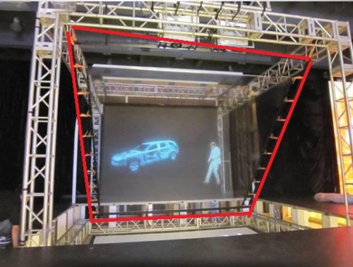 Filem Mirror Ghost Projection Lada 3D
