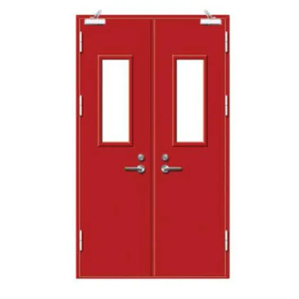 Fire Rated Steel Metal Security Door - Fire-Proof Exit Emergency Fire Exit Door