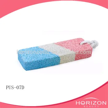 Wholesale colorful hot models pumic stone