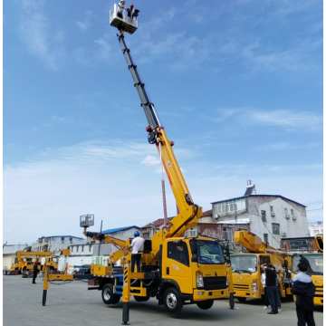 Haowo 30 meter high altitude operation vehicle