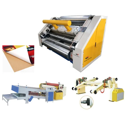 ZHENHUA DW Single Facer Heavy Duty 2 Layer Corrugated Paperboard Machine