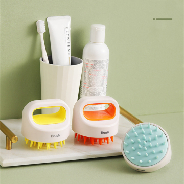 Bath Wash Fancy Bulk Hair Scalp Massage Silicone Shampoo Brush