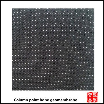 ASTM HDPE Column Point Geomembrane hitam