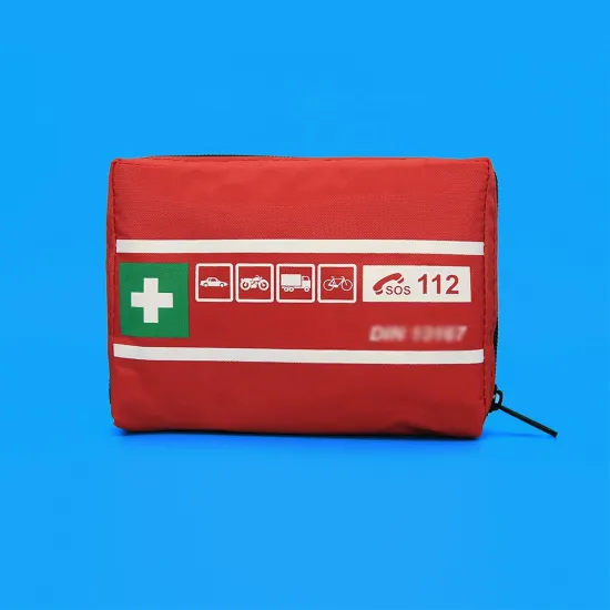 2022 Hot sale custom red color home use traveling outdoor medical fist aid kit bag