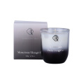 Luxury Gradient Glass Jar Soy Wax Scented Candle