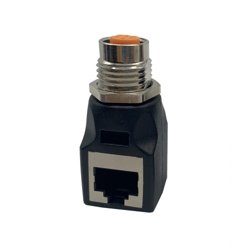 M12 4 Kantaktny D Kod Da Pramavugolnaga Adaptara Rj45