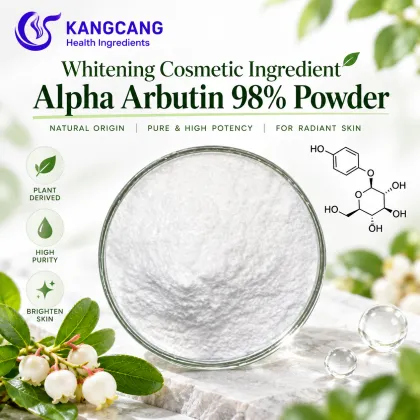 Alpha-Arbutin Powder 99% Skin Whitening Material