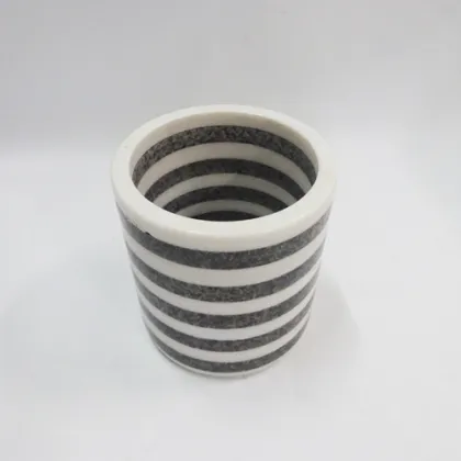 Bathware Marble Toothbrush Toothpaste Holder