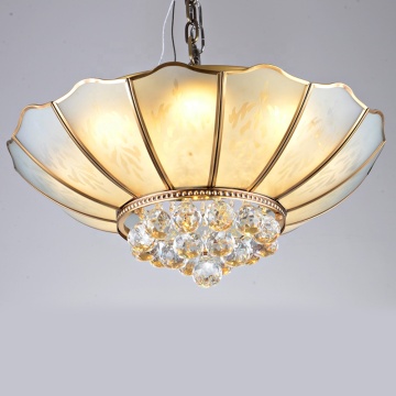 Minimalist Copper Crystal Ceiling Lights 2022: Modern Round Chandelier for Home