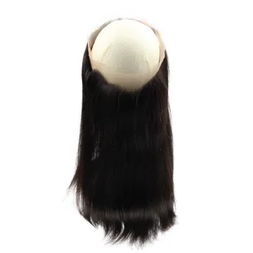 360 lace frontal closure weaves bundles peruvian and brazilian human hair lace frontal piece