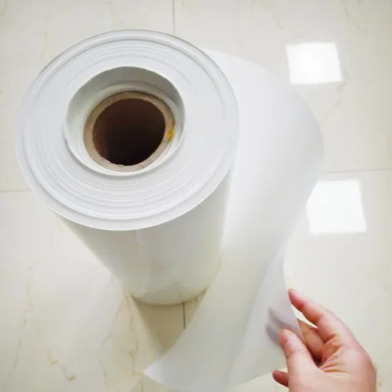 Glossy/Matte White PET Film for UV Printing