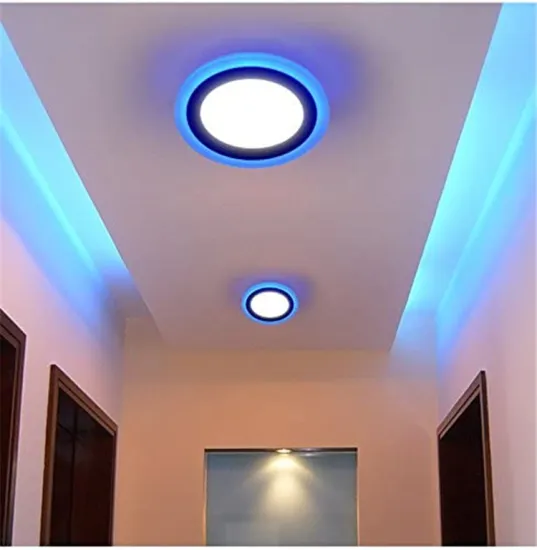Double Color Surface Recessed Slim LED Panel Light