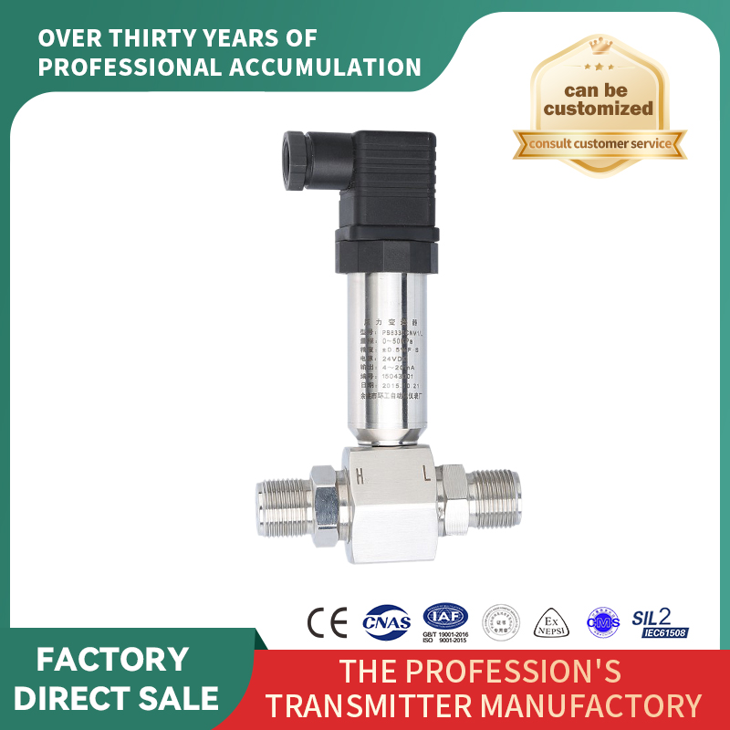 Transmițător de presiune din silicon difuz de înaltă precizie