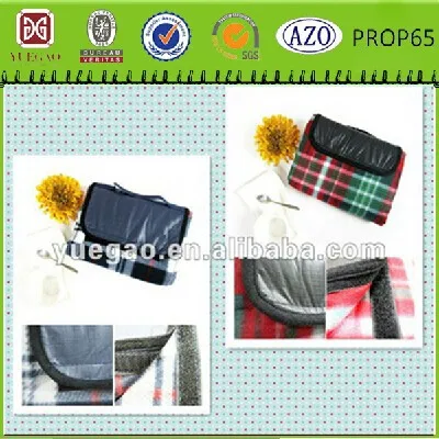 fleece picnic rug with waterproof