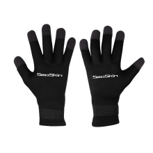 Seaskin Guantes de buceo de neopreno a base de piedra caliza de 5 mm