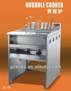 floor six basin gas noodle cooker