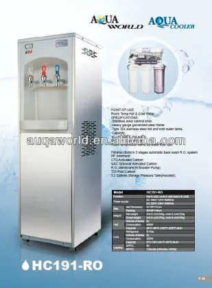 POU HC191-RO commercial water dispenser