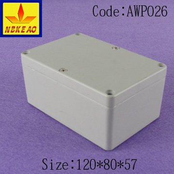 Алюминиевая распределительная коробка со степенью защиты IP67 Распределительная коробка в алюминиевом корпусе Корпус для электроники на DIN-рейке Водонепроницаемая электрическая коробка e