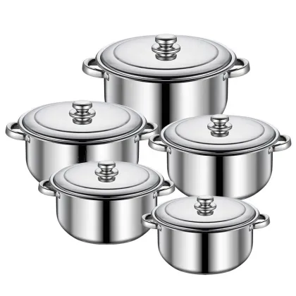 Carote Caraway Cookware Set: Non-Stick Soup Pots and Pans, Dinner Sets & Kitchen Accessories