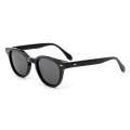 Vintage Round Acetate Sunglasses