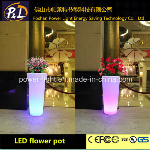 Wasserdichte LED beleuchtet Kunststoff Garten Blumentopf
