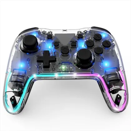 Wireless RGB LED Game Controller for Nintendo Switch