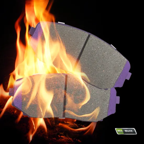 Win World D1258 L2Y6-33-23Z Carbon Ceramic Brake Pad for Ford Edge/Lincoln MKX/Mazda CX-9