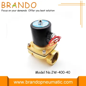 2w400-40 Dc 12v 1.5 Inch Solenoid Valve