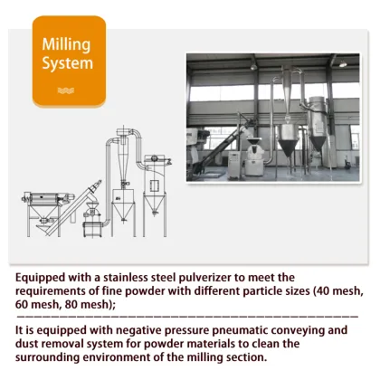 Cocoa Powder, Banana Powder, and Potato Flour Processing Machines