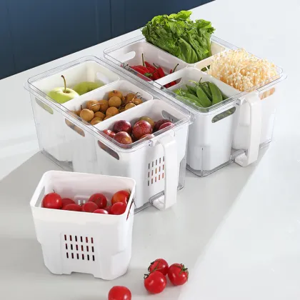 Dust-proof and moisture-proof partition storage box