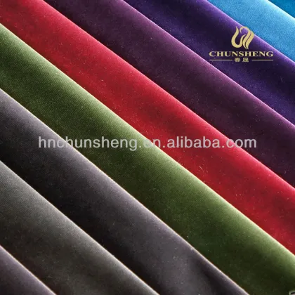 shining spandex bonding with velvet for sofa