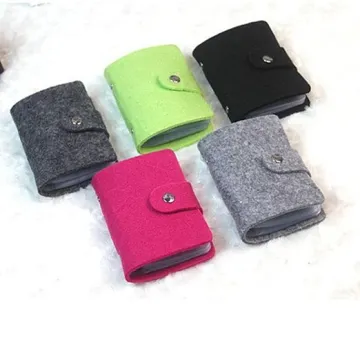 high quality felt business card holder/Promotion felt business case