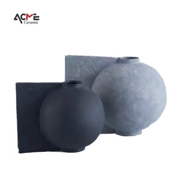 Creative Nordic Ceramic Decor: Wabi-Sabi Style Flower Vases and Ornaments for Home